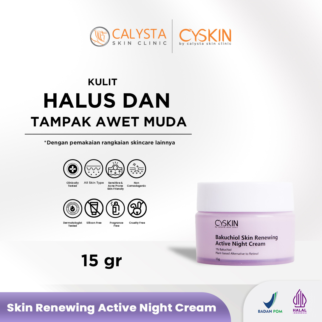 Bakuchiol Skin Renewing Act. Night Cream