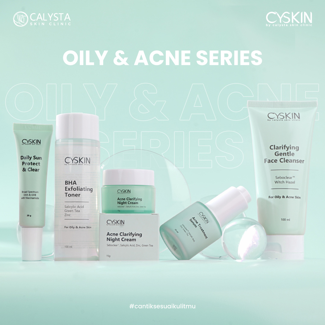 Paket  Oily & Acne Series (Menghilangkan Jerawat)